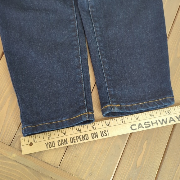 Everlane The Curvy High-Rise Crop Skinny Jean Dark Wash - Picture 10 of 12